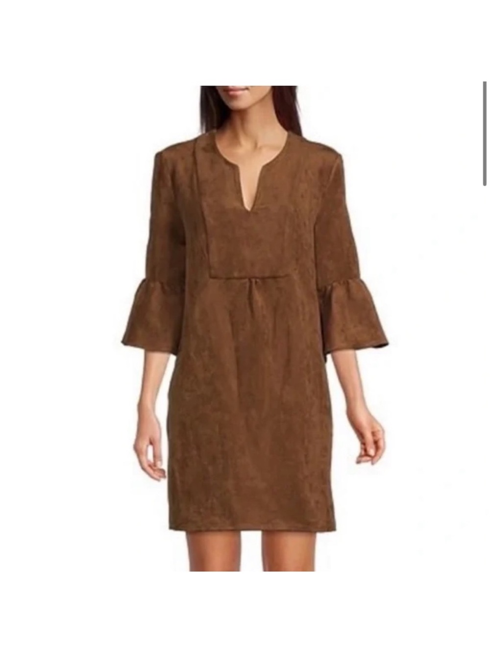 Jude Connally Kerry Faux Suede Dress